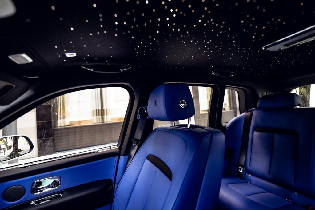 ROLLS ROYCE CULLINAN 2022 BLUE WITH STARLIGHT