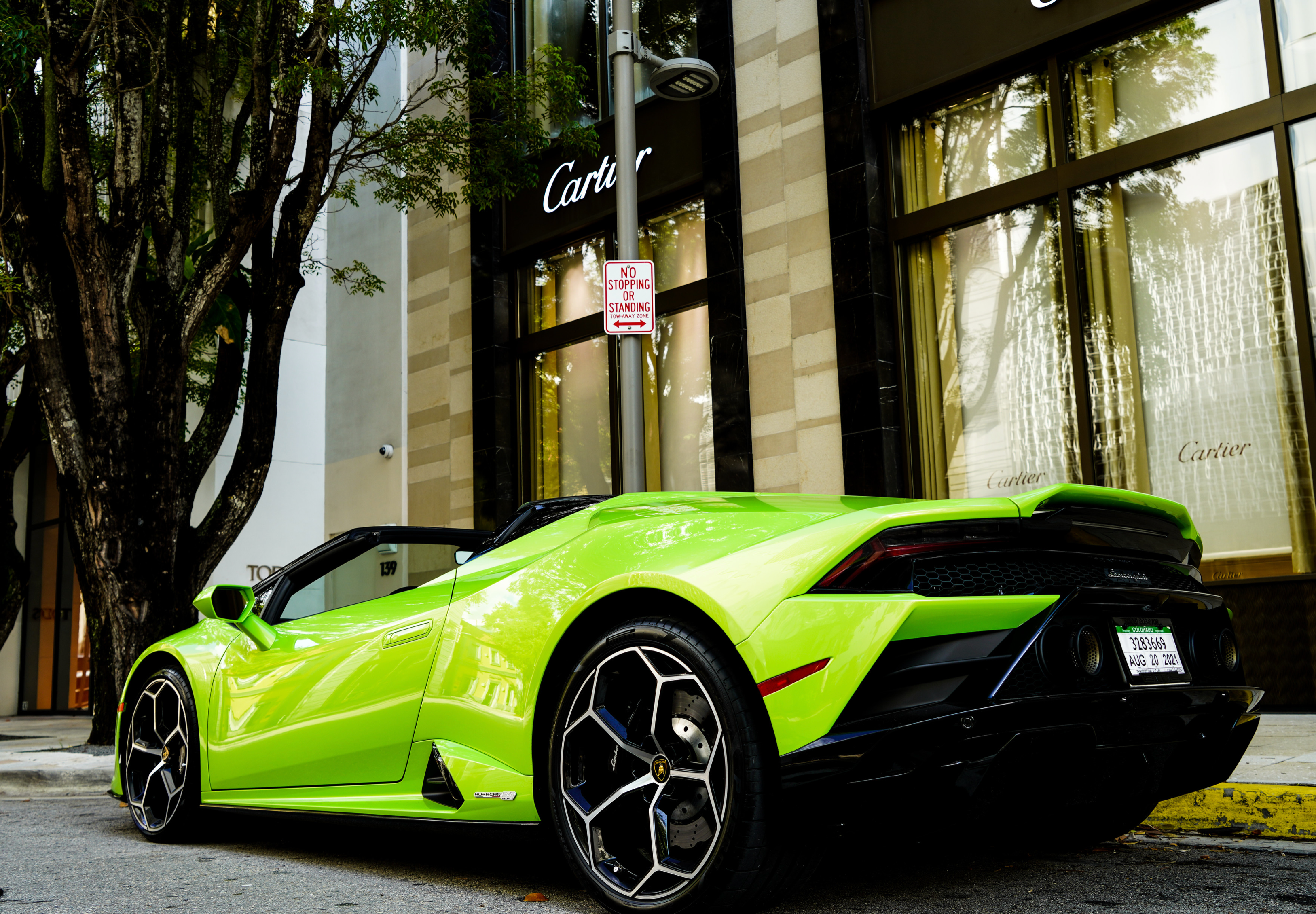 LAMBORGHINI HURACAN EVO SPYDER - GREEN 2022