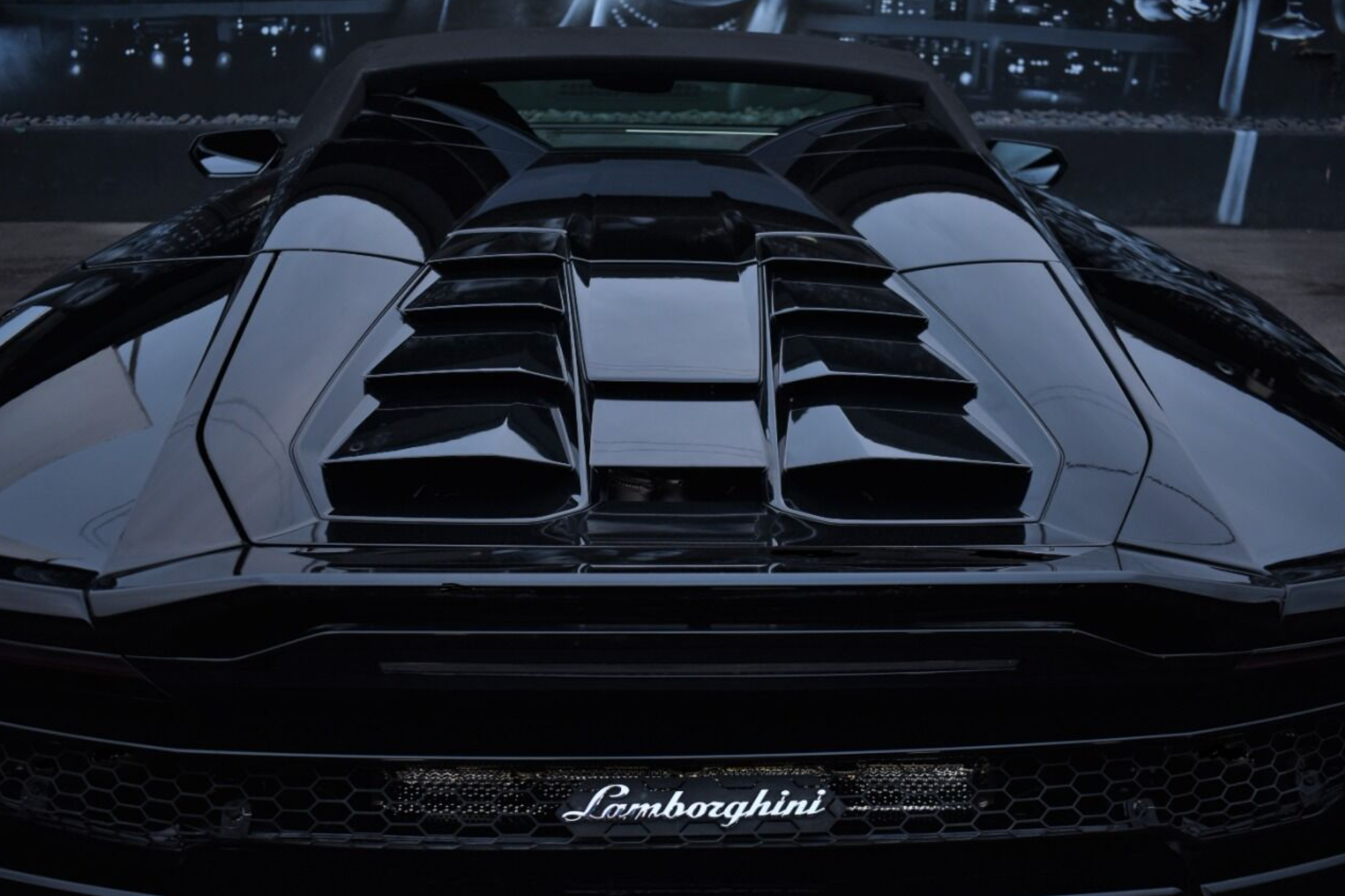 LAMBORGHINI HURACAN EVO SPYDER BLACK 2022