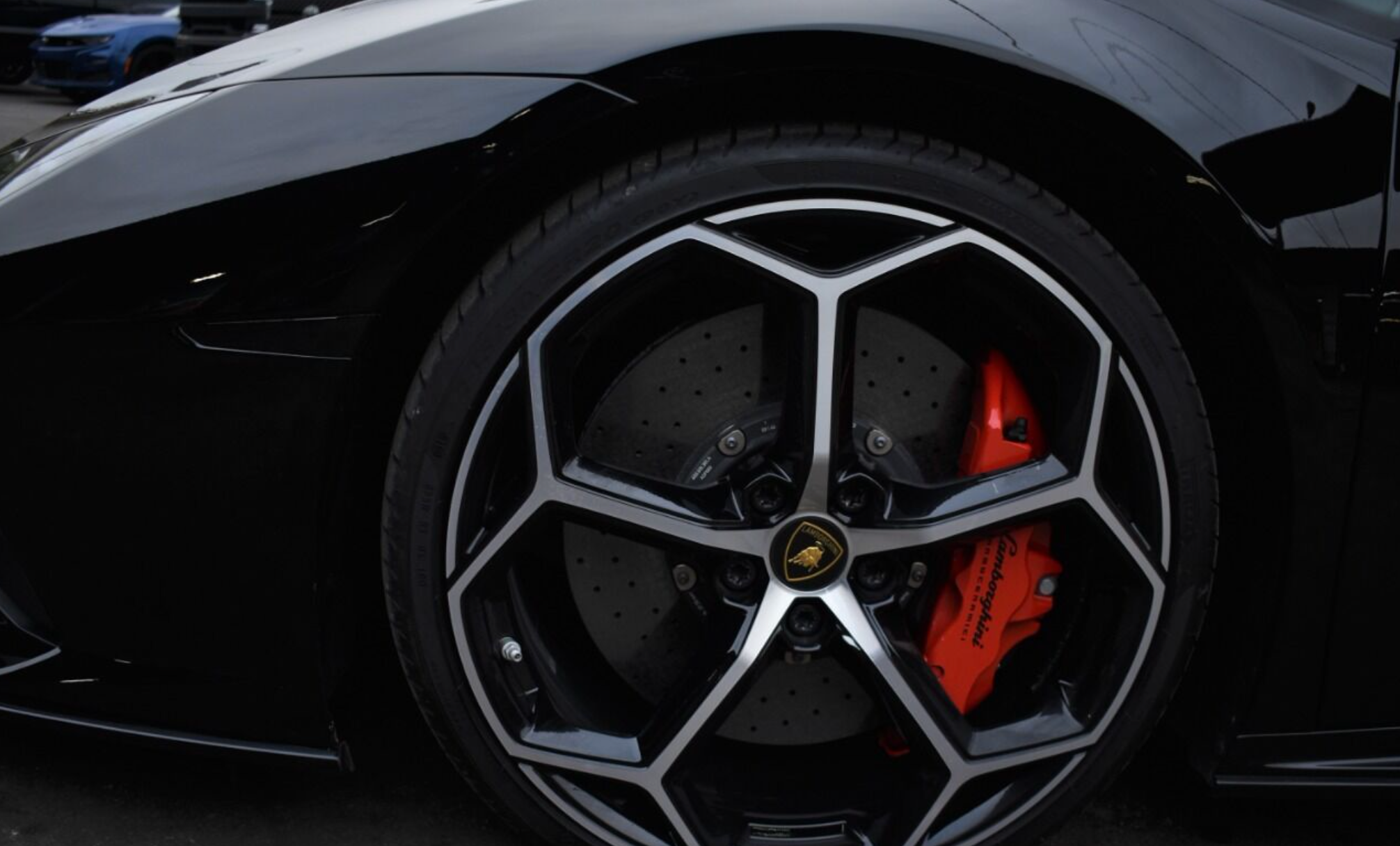 LAMBORGHINI HURACAN EVO SPYDER BLACK 2022