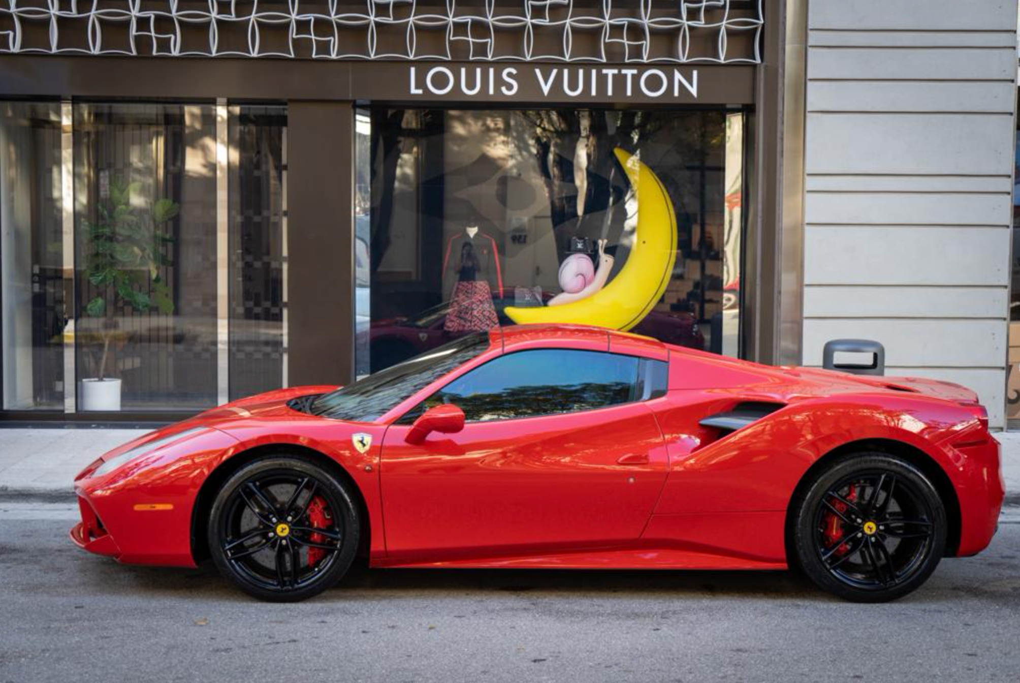 Ferrari 488 Spider—Red