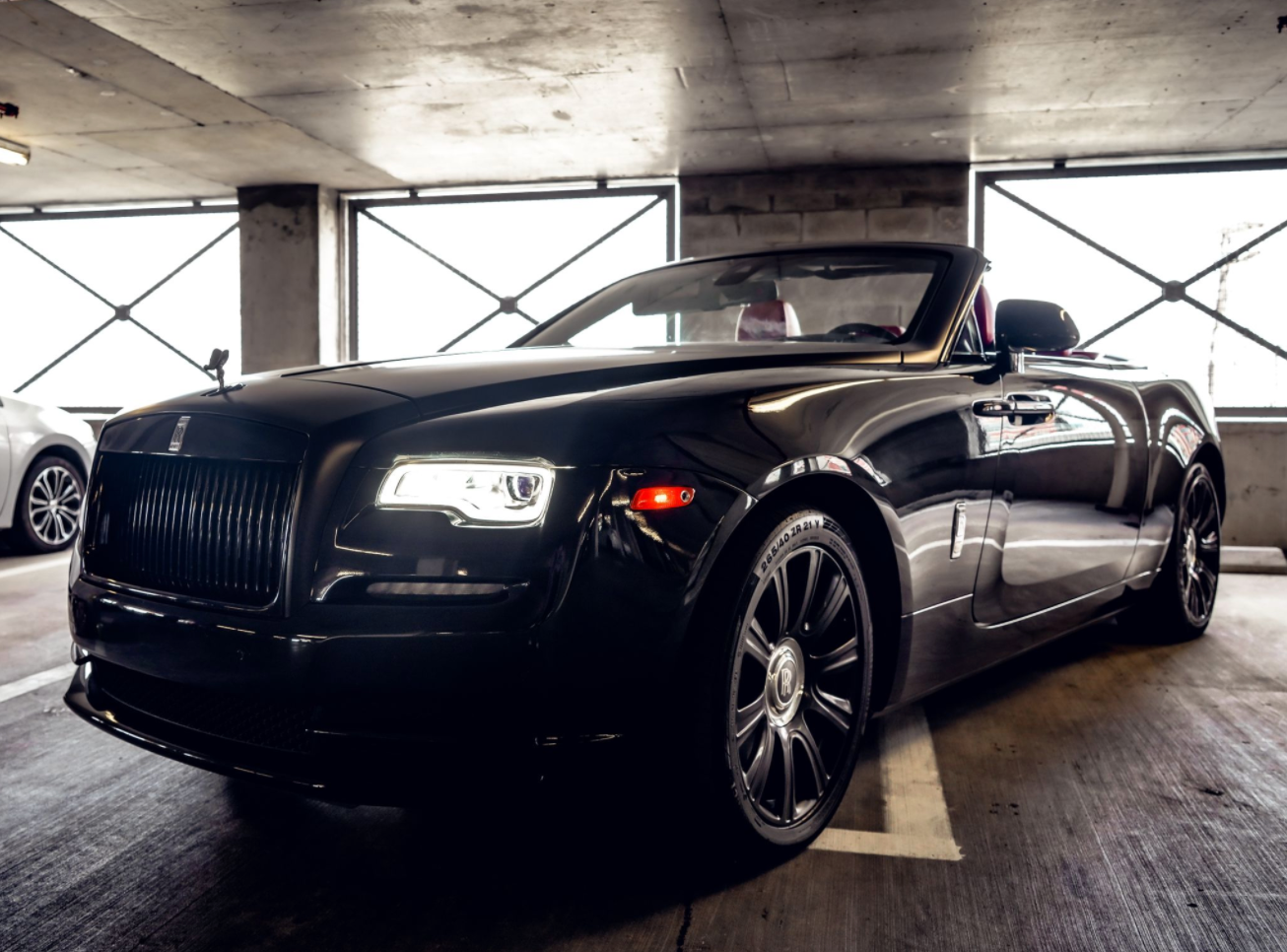 Black Rolls Royce Dawn