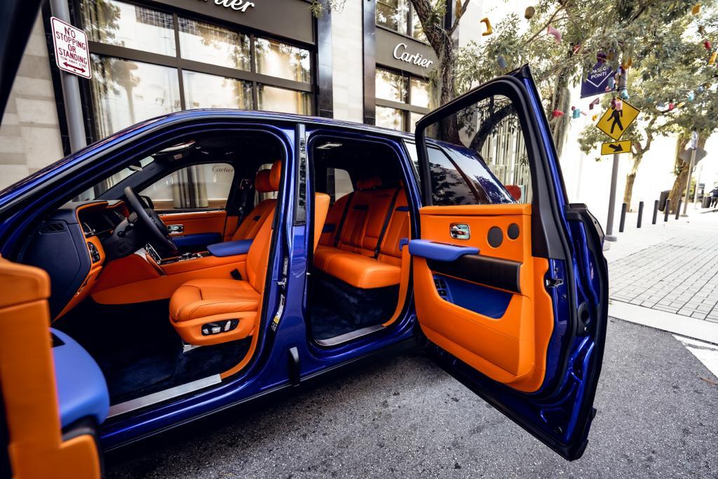 ROLLS ROYCE CULLINAN 2022 BLUE WITH STARLIGHT