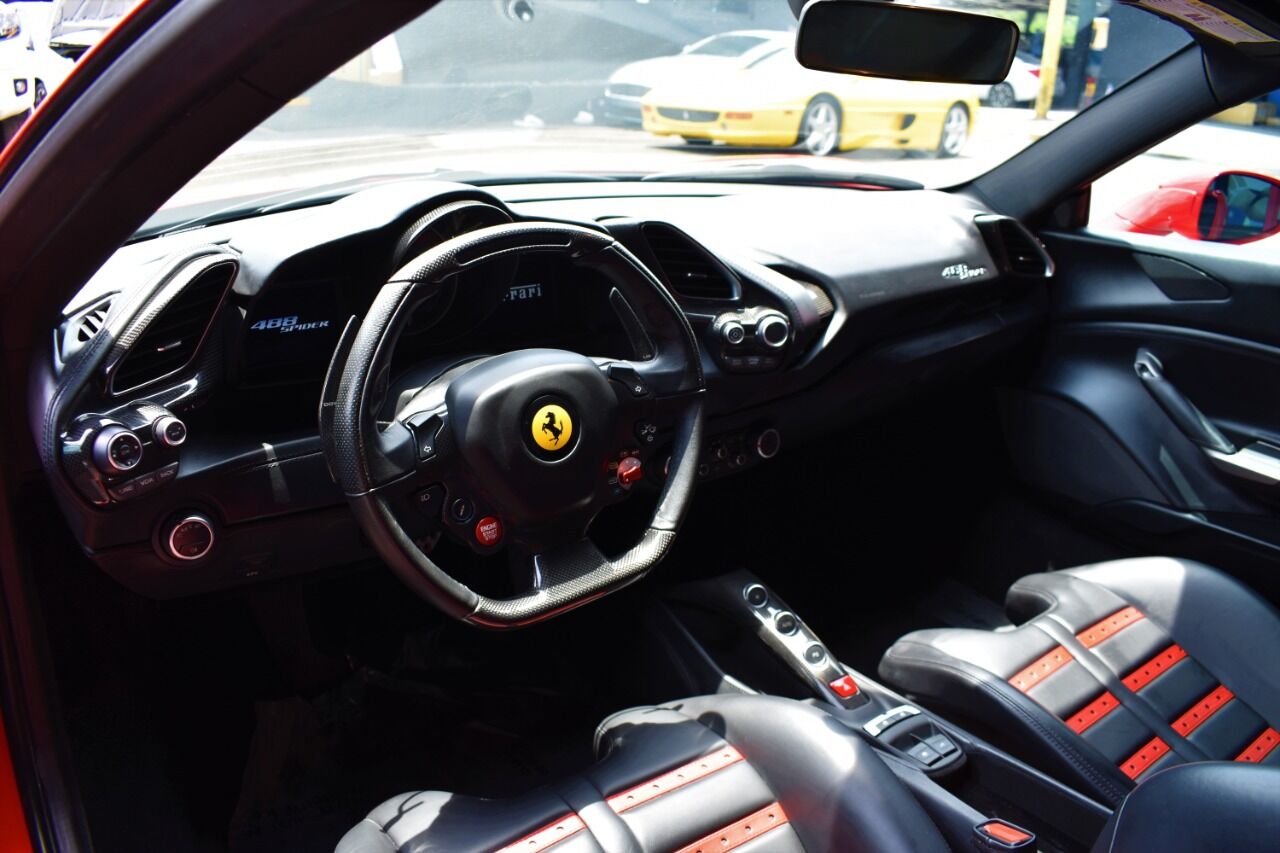 Ferrari 488 Spider—Red