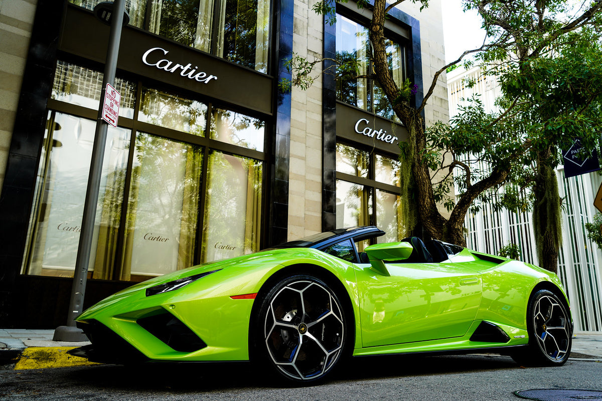 Lamborghini Huracan EVO Spyder for Rent | EMC Rentals