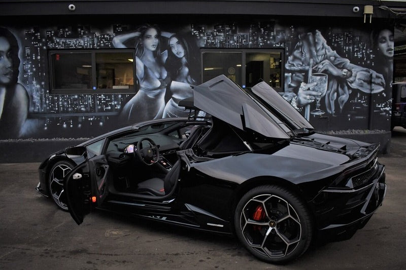 LAMBORGHINI HURACAN EVO SPYDER BLACK 2022