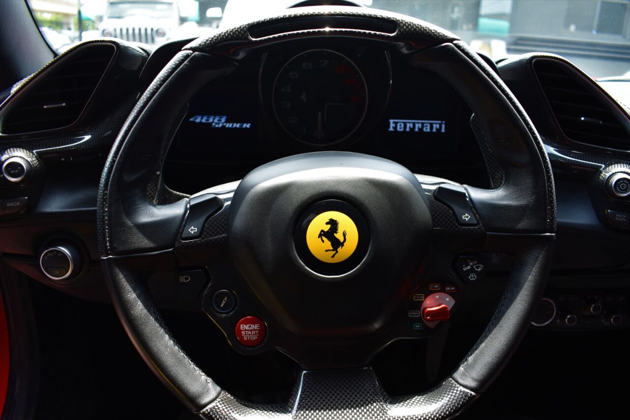 Ferrari 488 Spider—Red